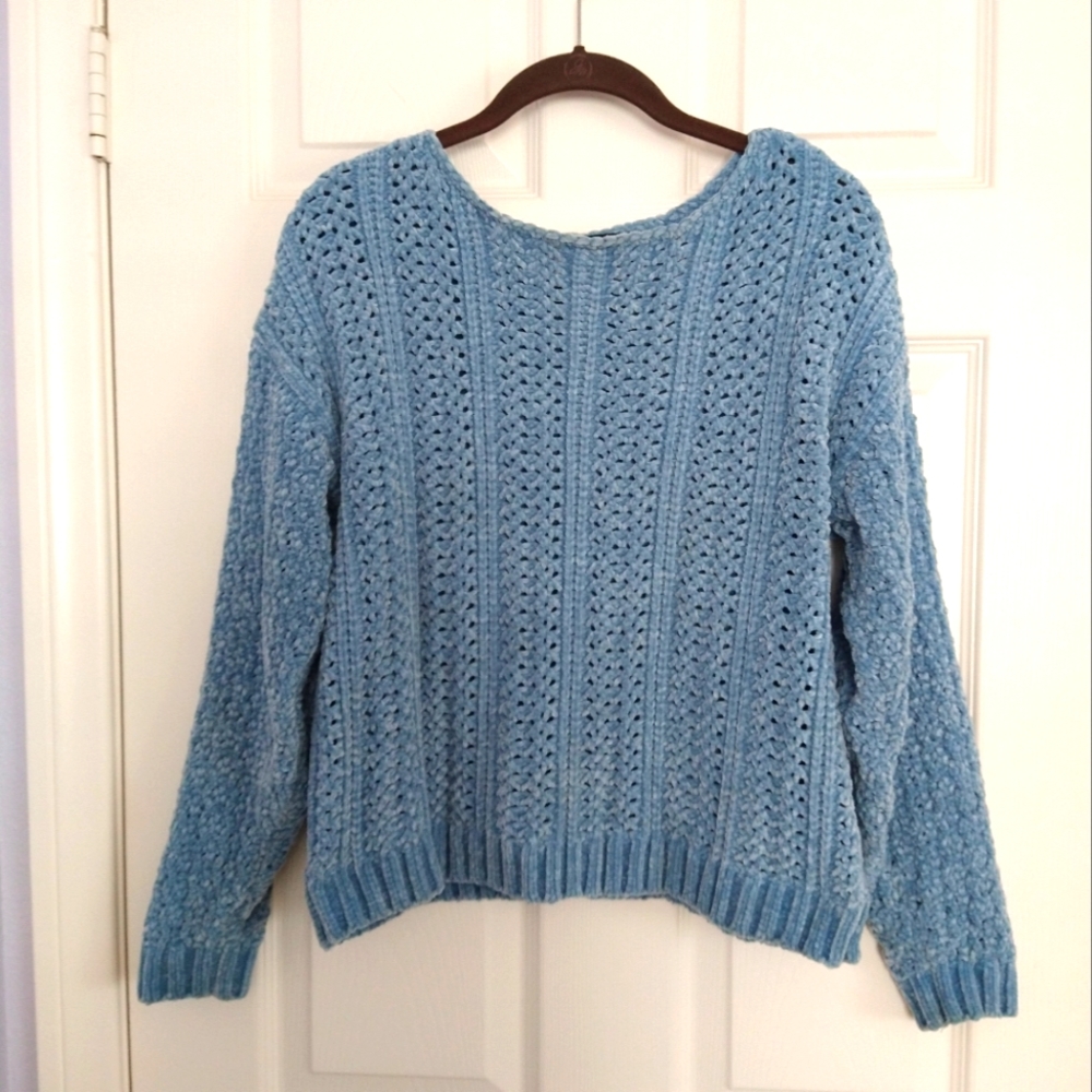 INC Chenille Knit Pullover Sweater